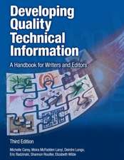 Developing Quality Technical Information