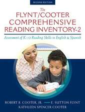 The Flynt/Cooter Comprehensive Reading Inventory-2: Assessment of K-12 Reading Skills in English & Spanish