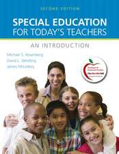 Special Education for Today's Teachers