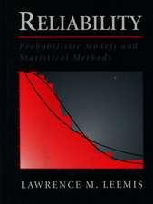 Reliability: Probabilistic Models and Statistical Methods