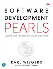 Wiegers, K: Software Development Pearls