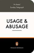 Partridge, E: Usage and Abusage