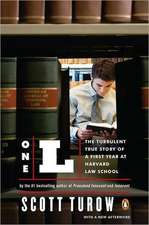 One L: The Turbulent True Story of a First Year at Harvard Law School