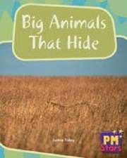 Big Animals that Hide PM Stars Blue Non Fiction