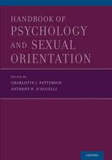 Handbook of Psychology and Sexual Orientation