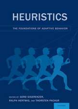 Heuristics: The Foundations of Adaptive Behavior