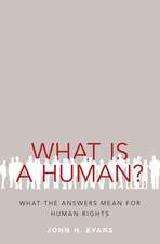 What Is a Human?: What the Answers Mean for Human Rights