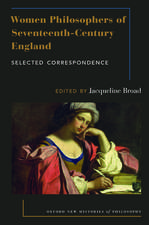 Women Philosophers of Seventeenth-Century England: Selected Correspondence