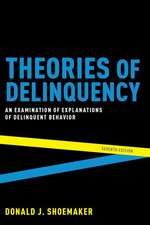 Theories of Delinquency: An Examination of Explanations of Delinquent Behavior