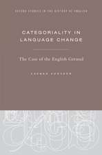 Categoriality in Language Change: The Case of the English Gerund