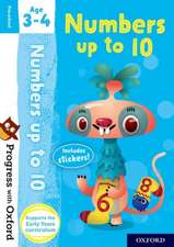 Progress with Oxford: Progress with Oxford: Numbers Age 3-4 - Prepare for School with Essential Maths Skills