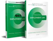 Employment Law Revision Concentrate Pack: Law Revision and Study Guide