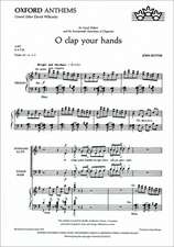 O clap your hands: Vocal score