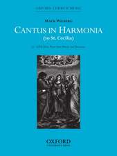 Cantus in harmonia (to St Cecilia)