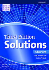 Solutions: Advanced: Student's Book B Units 4-6: Leading the way to success