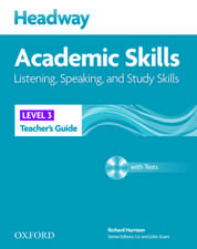 Headway Academic Skills: 3: Listening, Speaking, and Study Skills Teacher's Guide with Tests CD-ROM