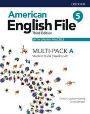 American English File: Level 5: Student Book/Workbook Multi-Pack A with Online Practice