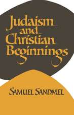 Judaism and Christian Beginnings