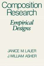 Composition Research: Empirical Designs