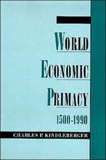 World Economic Primacy: 1500 to 1990