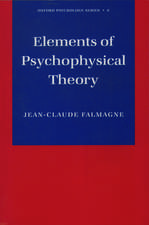 Elements of Psychophysical Theory