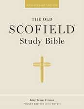 The Old Scofield® Study Bible, KJV, Pocket Edition, Zipper Duradera Black