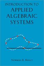 Introduction to Applied Algebraic Systems