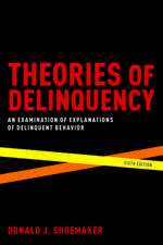 Theories of Delinquency: An Examination of Explanations of Delinquent Behavior