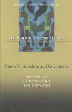 Hindu Nationalism and Governance