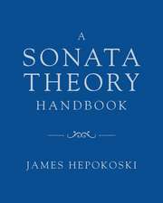 A Sonata Theory Handbook