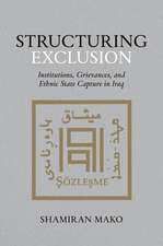 Structuring Exclusion: Institutions, Grievances, and Ethnic State Capture in Iraq