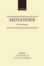 Menander: A Commentary