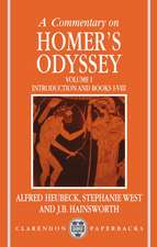 A Commentary on Homer's Odyssey: Volume I: Introduction and Books I-VIII