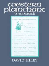 Western Plainchant: A Handbook