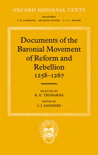 Documents of the Baronial Movement of Reform and Rebellion, 1258-1267