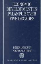 Economic Development in Palanpur over Five Decades