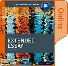 Extended Essay Online Course Book: Oxford IB Diploma Programme