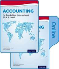 Accounting for Cambridge International AS & A Level