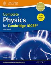 Complete Physics for Cambridge IGCSE®: Third Edition