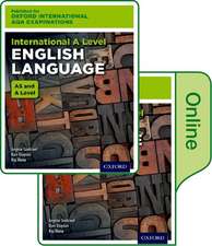 OxfordAQA International A-level English Language (9670)