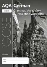 AQA GCSE German Higher Grammar, Vocabulary & Translation Workbook for the 2016 specification (Pack of 8)