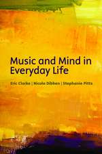 Music and mind in everyday life