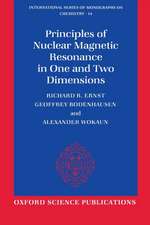 Principles of Nuclear Magnetic Resonance in One and Two Dimensions