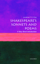 Shakespeare's Sonnets and Poems: A Very Short Introduction