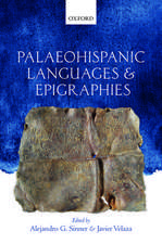 Palaeohispanic Languages and Epigraphies