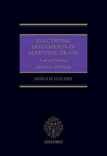Electronic Documents in Maritime Trade 2e