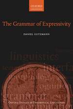 The Grammar of Expressivity