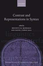 Contrast and Representations in Syntax