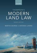 Thompson's Modern Land Law