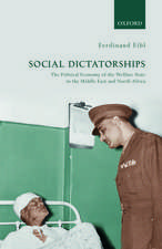 Social Dictatorships: The Political Economy of the Welfare State in the Middle East and North Africa